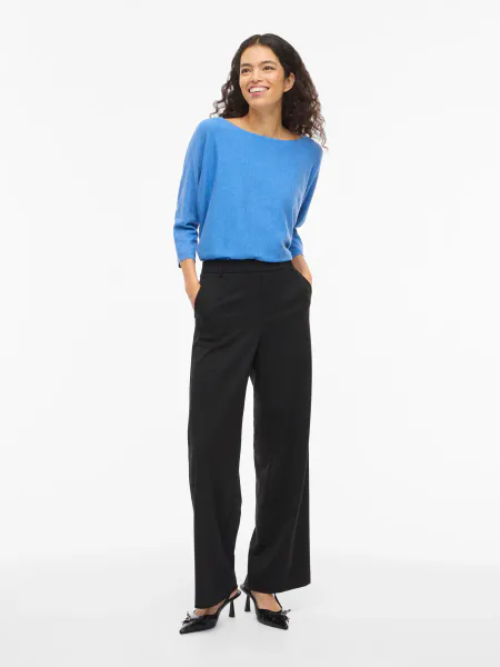 Hovedbilde VIMALU BO NECK 2/4 SLEEVE KNIT TOP