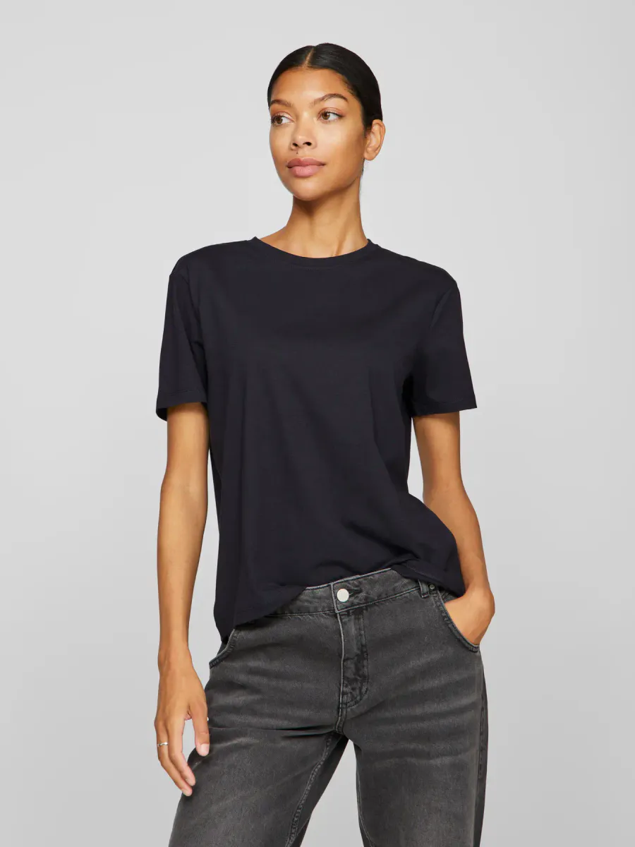 VINORA S/S T-SHIRT BLACK