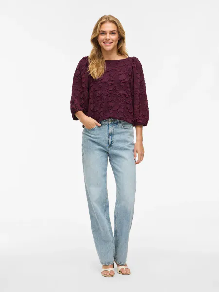 Hovedbilde VIDEVERA BOATNECK 3/4 TOP/R FIG
