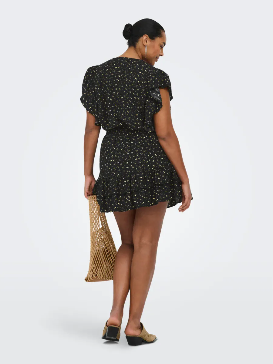 CARALBERTHE SHORT SKIRT AOP
