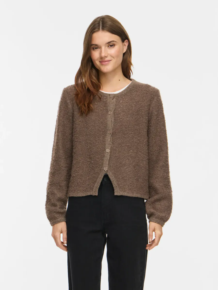VIPIGGA O-NECK L/S KNIT JACKET