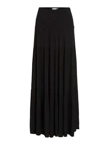 Hovedbilde VINOVI MESA SMOCK MAXI SKIRT BLACK