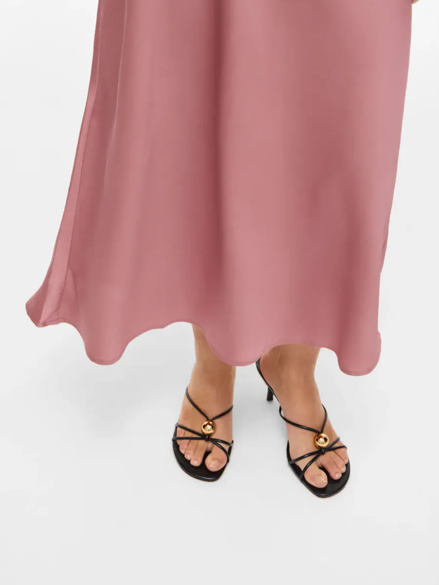VIELLETTE HW MIDI SKIRT NOSTALGIA ROSE