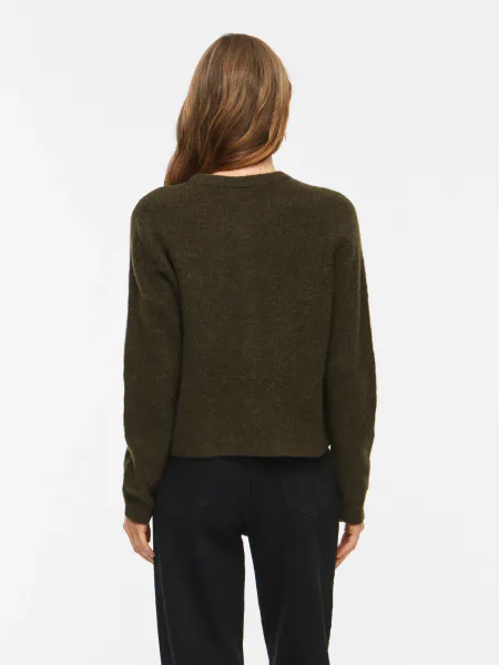 Hovedbilde VILORY O-NECK L/S KNIT CARDIGAN FORREST NIGHT