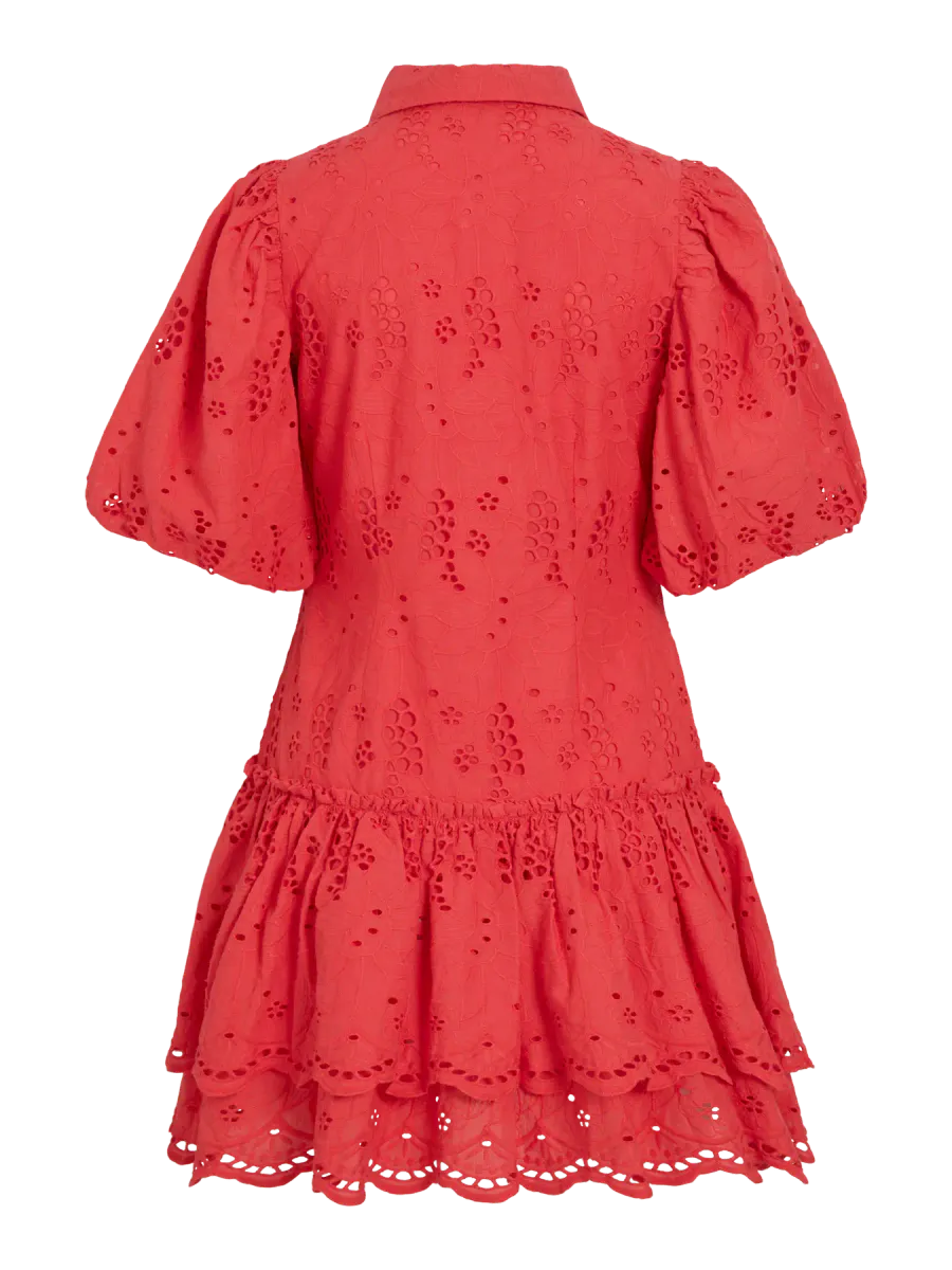 VISMILLA 2/4 SHORT DRESS/LN/1