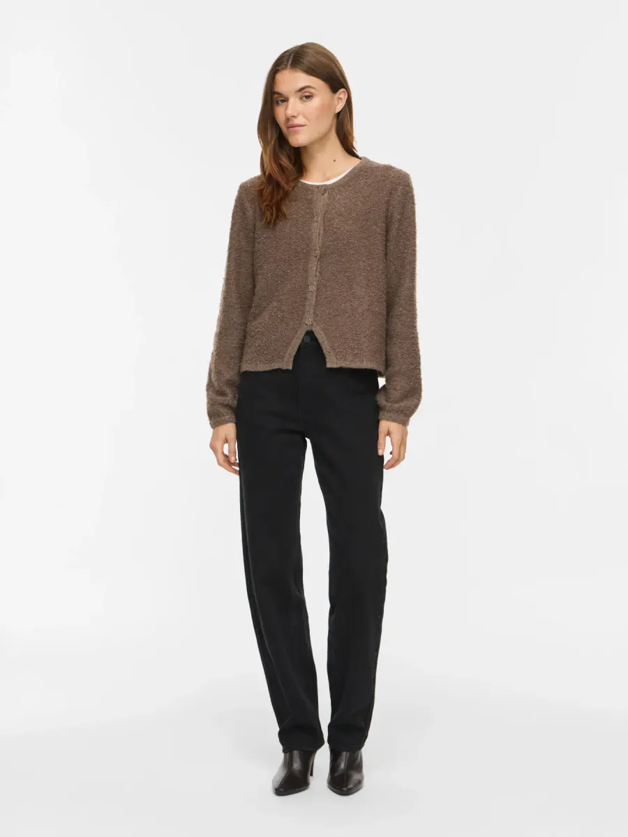VIPIGGA O-NECK L/S KNIT JACKET
