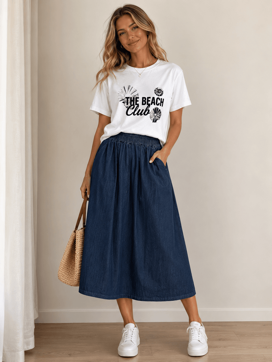 USLA DENIM SKJØRT